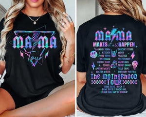 Mama tour front and back