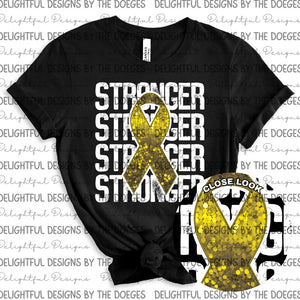 Stronger - yellow ribbon