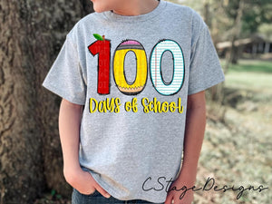 Youth-100 days of school