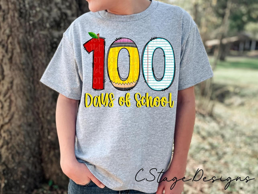 Youth-100 days of school