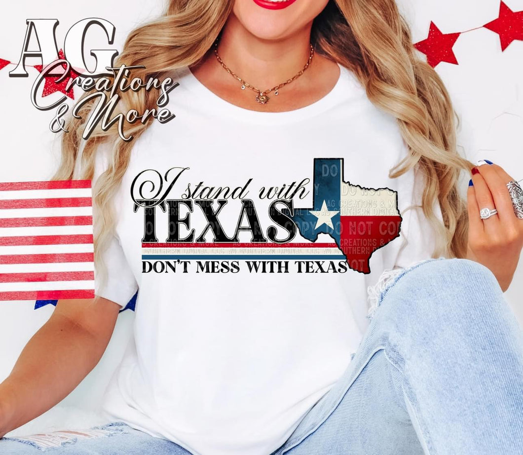 I stand with Texas