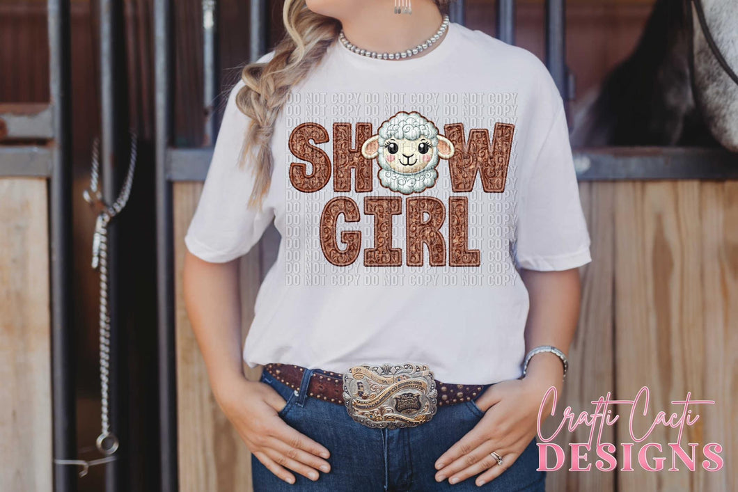Show girl - sheep
