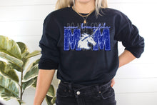 Load image into Gallery viewer, New Braunfels Mom Faux glitter blue EXCLUSIVE DESIGN
