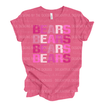 Load image into Gallery viewer, YOUTH Bears pink-out no ribbon
