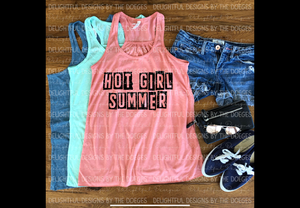 Hot girl summer cutout letters