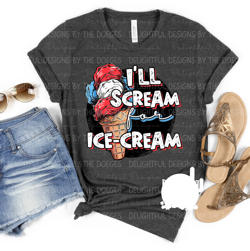 I’ll scream for ice cream
